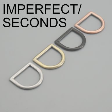 IMPERFECT 25mm (1") D-Rings
