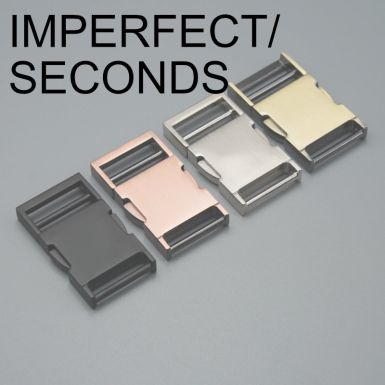 IMPERFECT 25mm (1") Side Release Metal Buckle