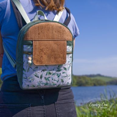 mini backpack called the Trekoda sewing pattern