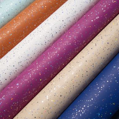 Glitter smooth vinyl