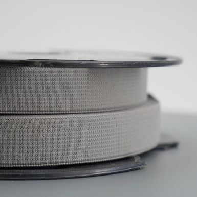 20mm (3/4") Grey Flat Elastic