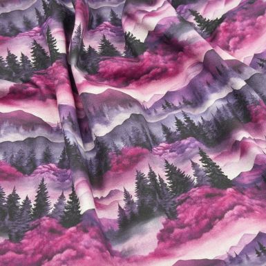PRE-ORDER Purple Linen Mountains - Canvas