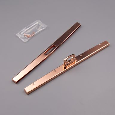 Rose gold wallet bar
