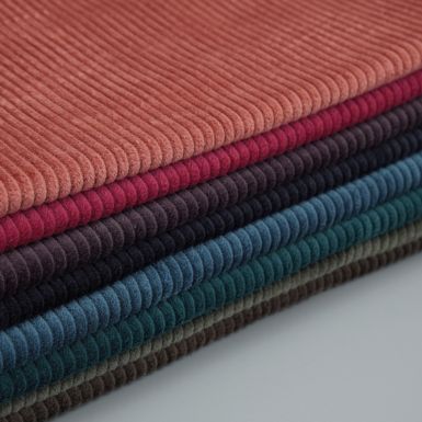 cotton corduroy fabric in various colours