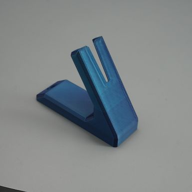 Plastic zipper jig in teal